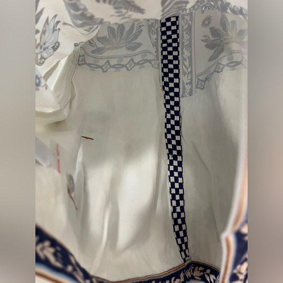 Farm Rio Blue Ana Tapestry Tropical Jacket - Size XL - NWT - Picture 12 of 15